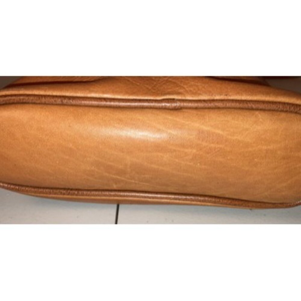 Foir Di Lota Italian Genuine Leather Cross Body Messenger Bag A-Symmetrical - Picture 4 of 8